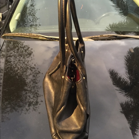 Now 20% OFF BIG BLACK Leather DOONEY w/POCKETS Galore! HP-Thanks 4 Likes.4July23 - Picture 2 of 8